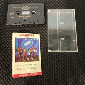 The Jacksons - Victory Cassette Tape - Vintage Music Album